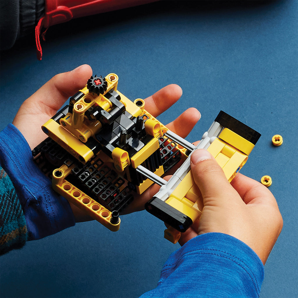 LEGO® Technic™ Heavy-Duty Bulldozer - Đồ chơi lắp ráp Xe Ủi Đất Hạng Nặng LEGO 42163 - Góc nhìn khác 3