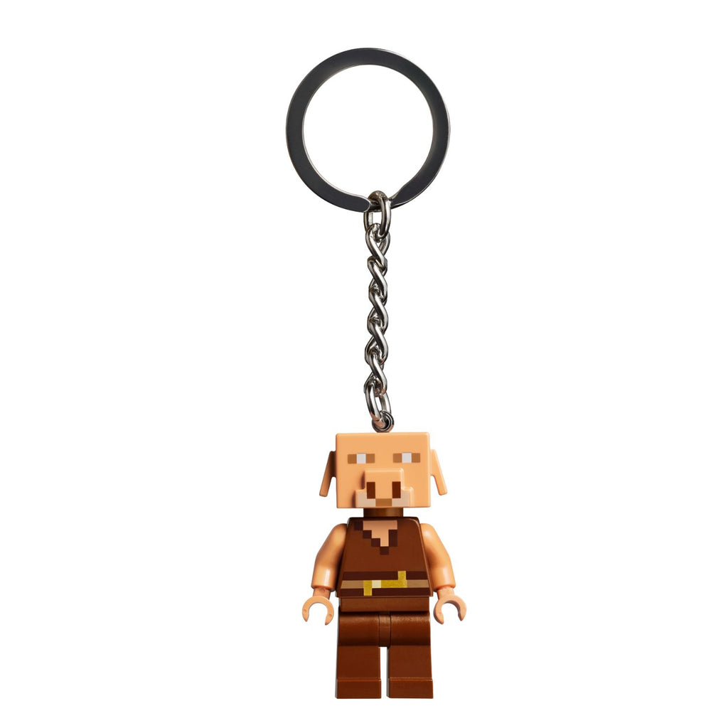 LEGO® Minecraft® Piglin Keyring - Móc Khóa Nhân Vật Piglin Chính Hãng - LEGO 854244 - Hình ảnh chi tiết 2