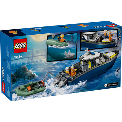 LEGO® City Police Boat Chase - Đồ Chơi Thuyền Cảnh Sát Lắp Ráp - LEGO 60456 LEGO - ảnh 1 - Lego