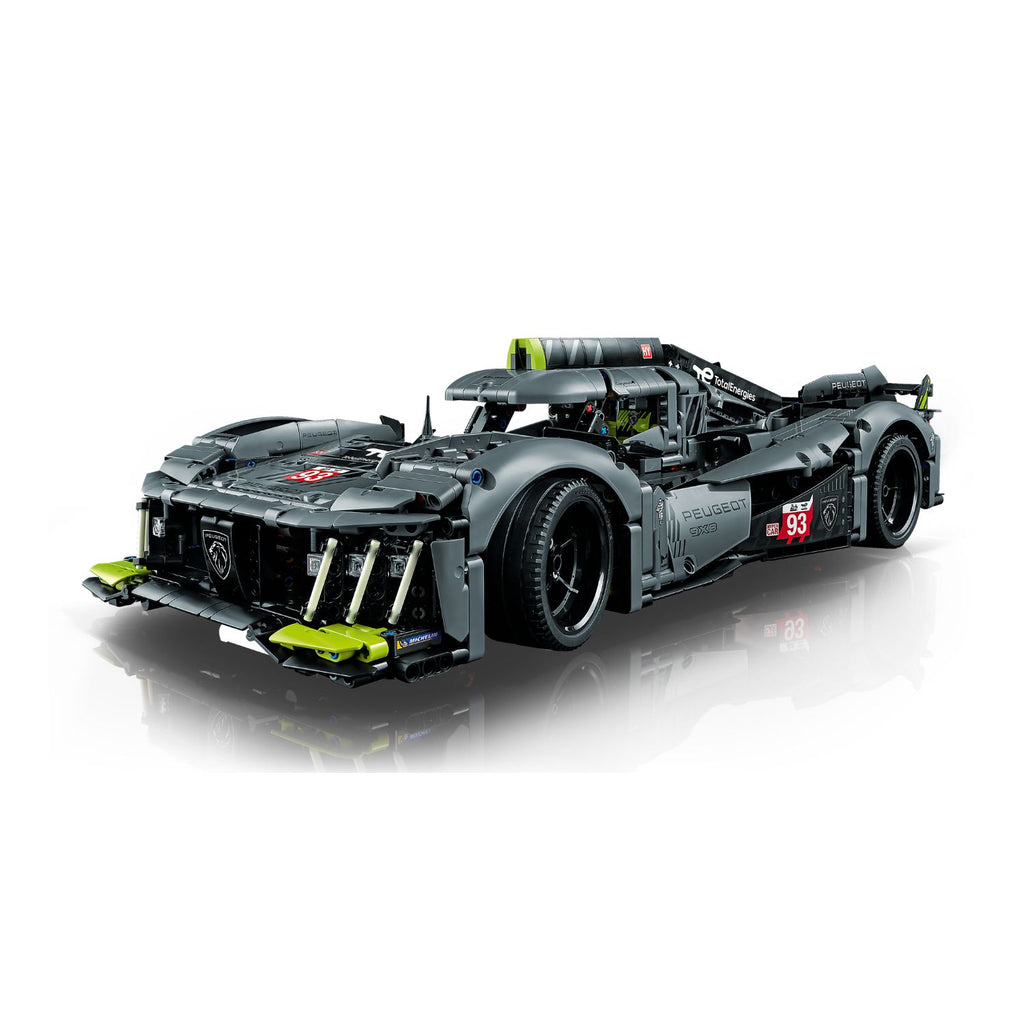 LEGO® Technic™ PEUGEOT 9X8 24H Le Mans Hybrid Hypercar - Mô hình Xe Đua Siêu Xe Hybrid LEGO 42156 - Góc nhìn khác 3