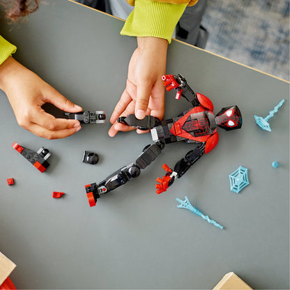 LEGO® Marvel Miles Morales Figure - Mô Hình Lắp Ráp Nhân Vật Người Nhện Miles Morales LEGO 76225 - Góc nhìn khác 3