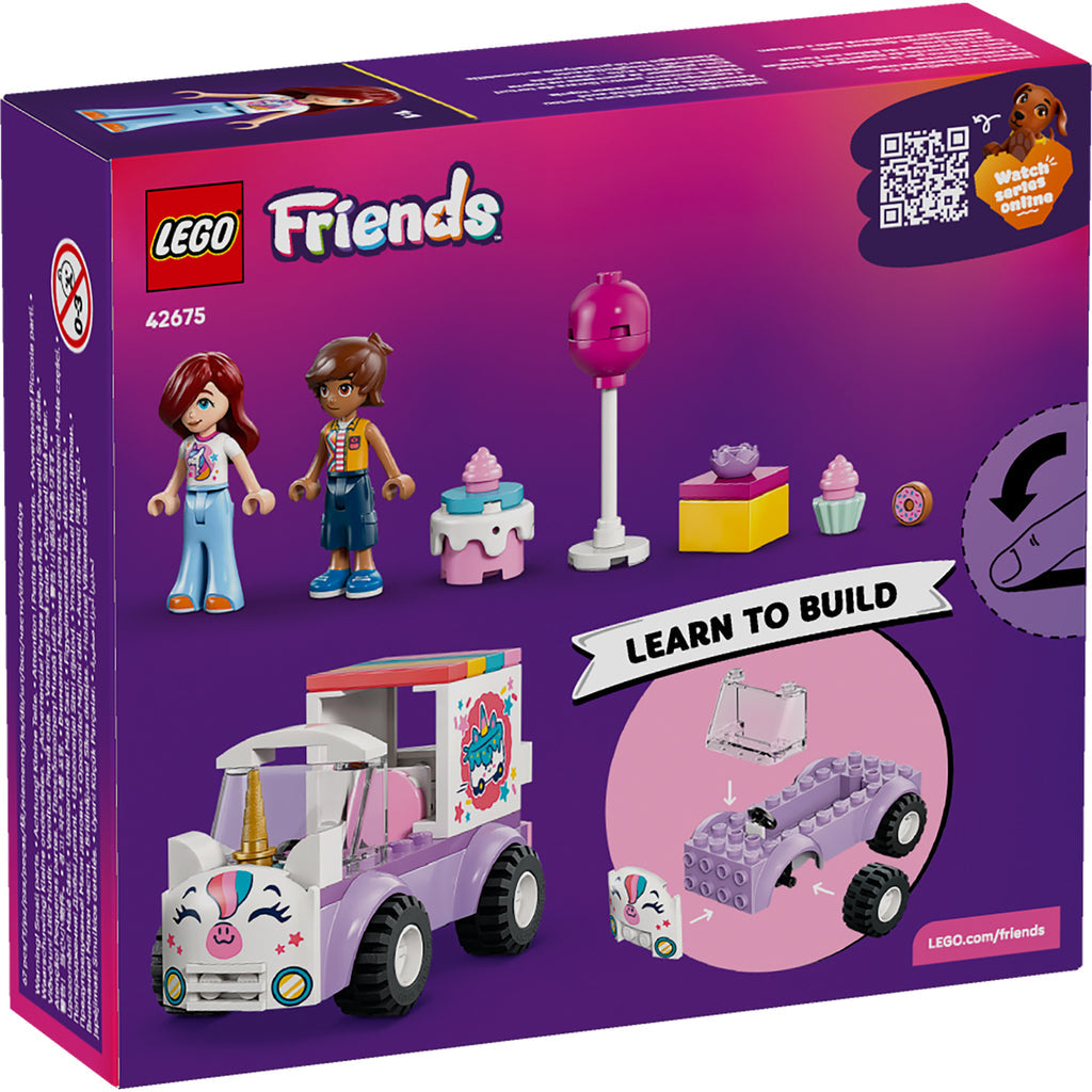 LEGO® Friends Unicorn Cake Delivery Car - Xe Giao Bánh Kỳ Lân Đồ Chơi Lắp Ráp LEGO Friends 42675 LEGO - ảnh 3 - Building Toys