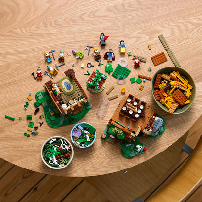 LEGO® Disney™ Snow White and the Seven Dwarfs Cottage Mô hình Ngôi nhà của Bảy Chú Lùn LEGO (43242) - Hình ảnh bổ sung 5