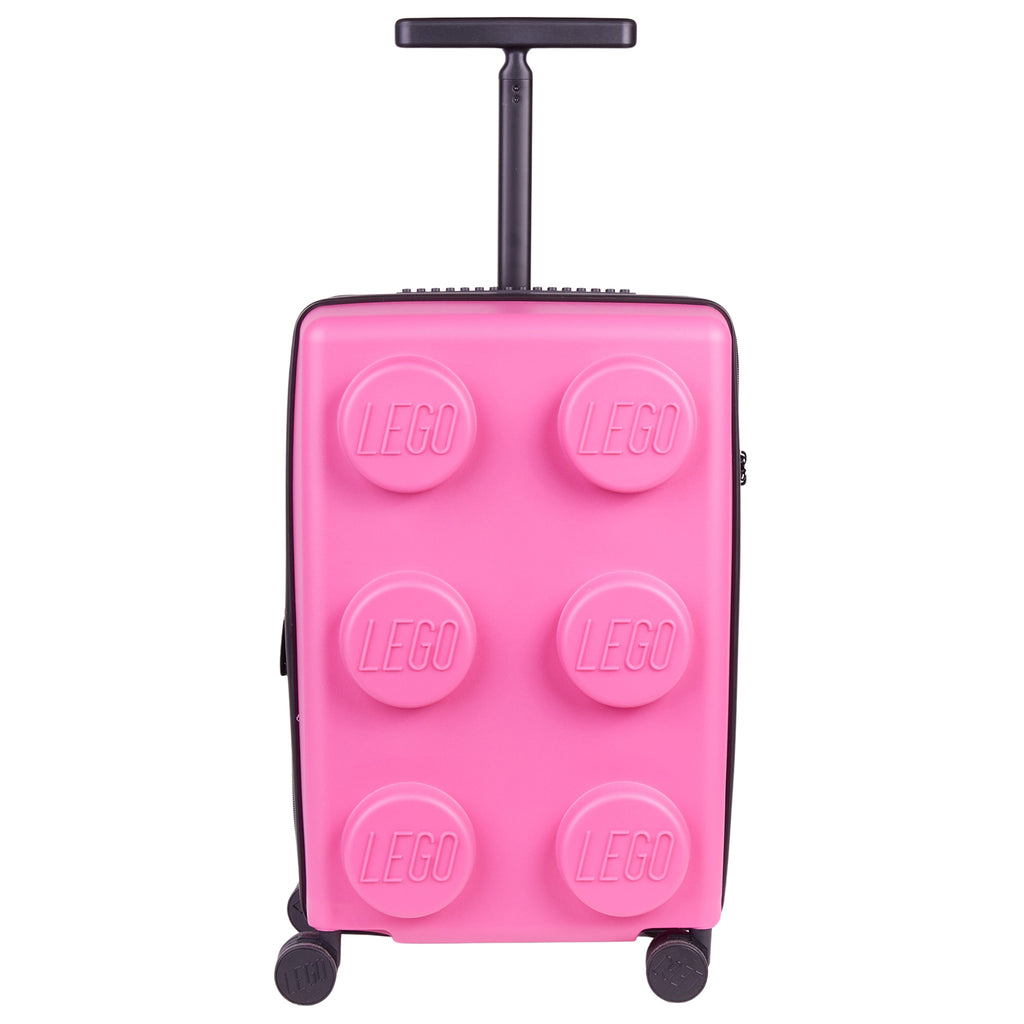LEGO Signature Brick 2x3 Trolley Expandable Luggage - Bright Purple - Vali Kéo Du Lịch Mở Rộng LEGO - Góc nhìn khác 3
