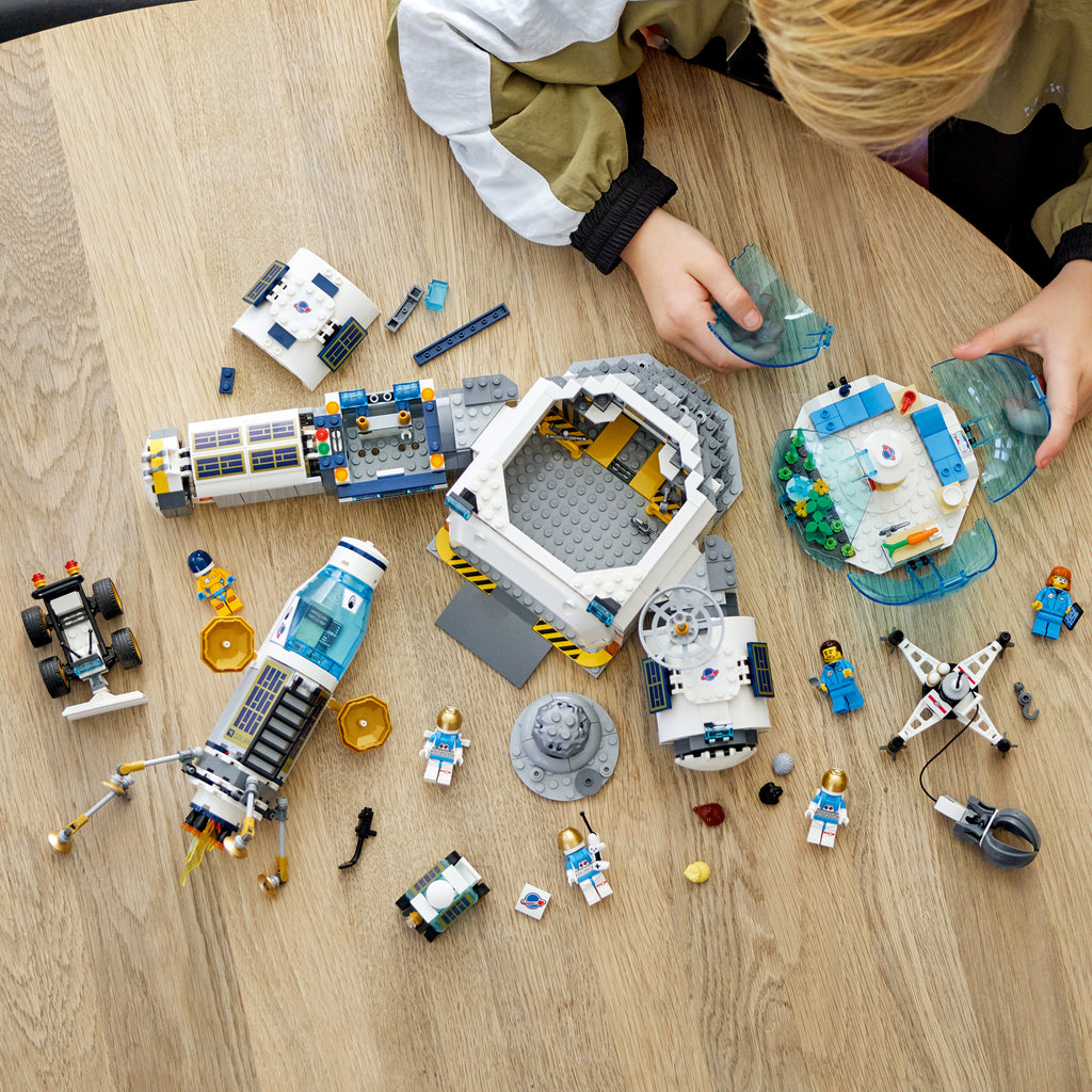 LEGO® City Lunar Research Base - Trạm Nghiên Cứu Mặt Trăng LEGO 60350 - Hình ảnh bổ sung 4