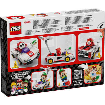 LEGO® Super Mario™: Mario Kart™ – Shy Guy & P-Wing | Bộ Đồ Chơi Lắp Ráp Xe Đua Mario Kart (72045) LEGO - ảnh 4 - Lego