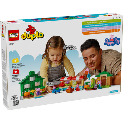 LEGO® DUPLO™ Grandpa Pig's Garden and Greenhouse - Bộ đồ chơi lắp ráp vườn cây Peppa Pig - LEGO 10461 LEGO - ảnh 4 - LEGO