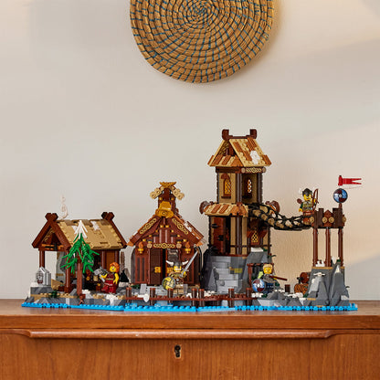 LEGO® Ideas Viking Village - Mô hình Làng Viking Chi Tiết - LEGO 21343 - Góc nhìn khác 3