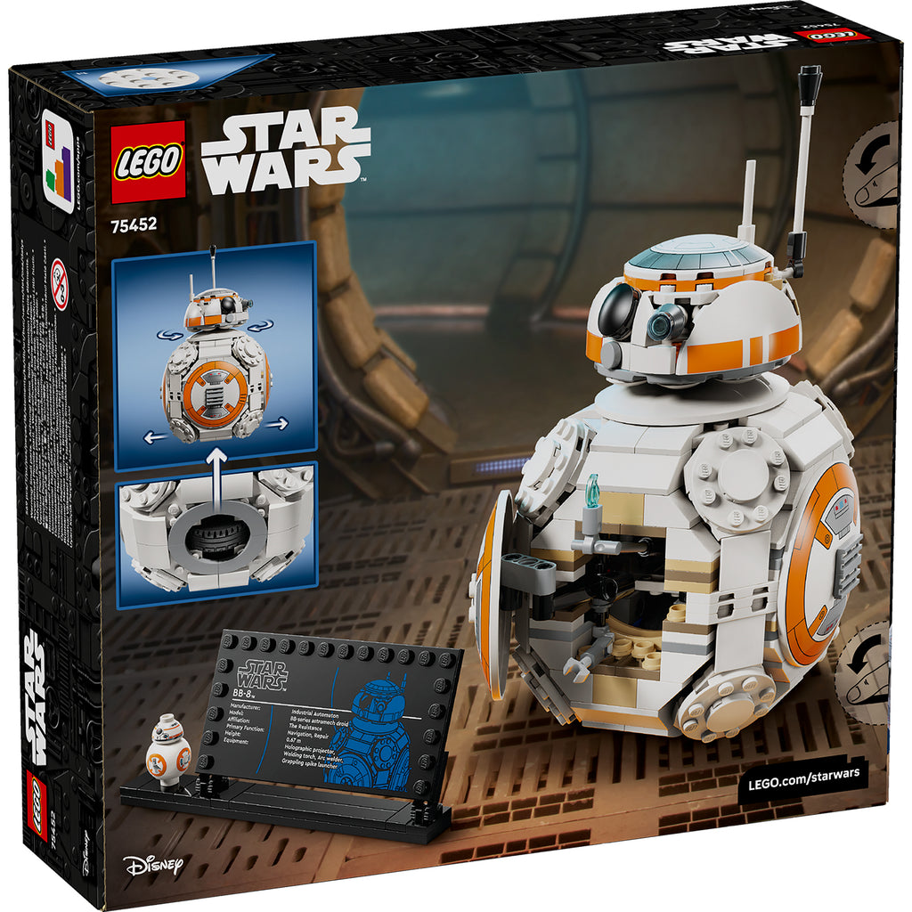 LEGO® Star Wars™ BB-8™ Astromech Droid Mô Hình Robot Lắp Ráp LEGO 75452 LEGO - ảnh 3 - Lego Set