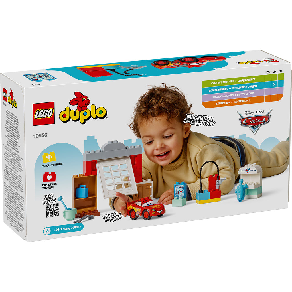 LEGO® DUPLO™ McQueen's Visit to Doc's Garage - Đồ Chơi Lắp Ráp Xe Đua Disney Pixar Cars LEGO 10456