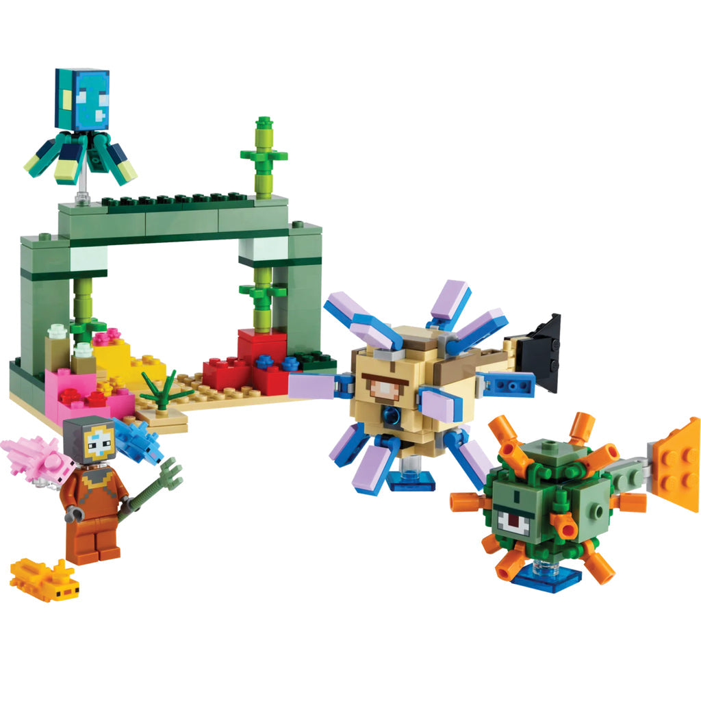 LEGO® Minecraft® The Guardian Battle (21180) Đồ Chơi Lắp Ráp Đại Dương LEGO - Hình ảnh chi tiết 2