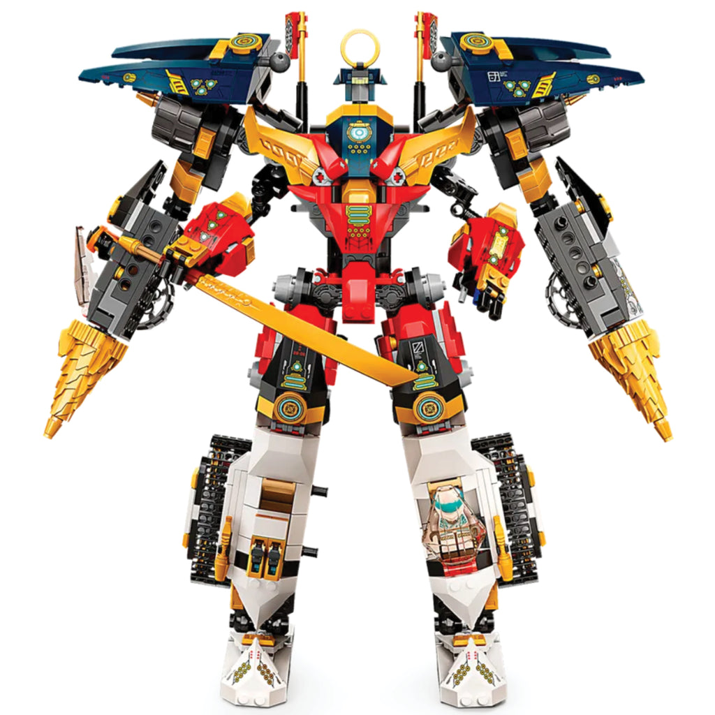 LEGO® NINJAGO® Ninja Ultra Combo Mech - Chiến Giáp Robot 4 Trong 1 - LEGO 71765 - Hình ảnh bổ sung 4