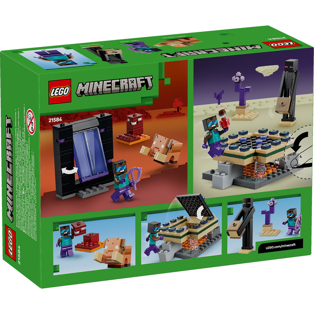 LEGO® Minecraft® Nether & End Portal Journey Đồ Chơi Lắp Ráp Cổng Địa Ngục & Cổng Kết Thúc LEGO 21584