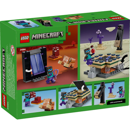 LEGO® Minecraft® Nether & End Portal Journey Đồ Chơi Lắp Ráp Cổng Địa Ngục & Cổng Kết Thúc LEGO 21584