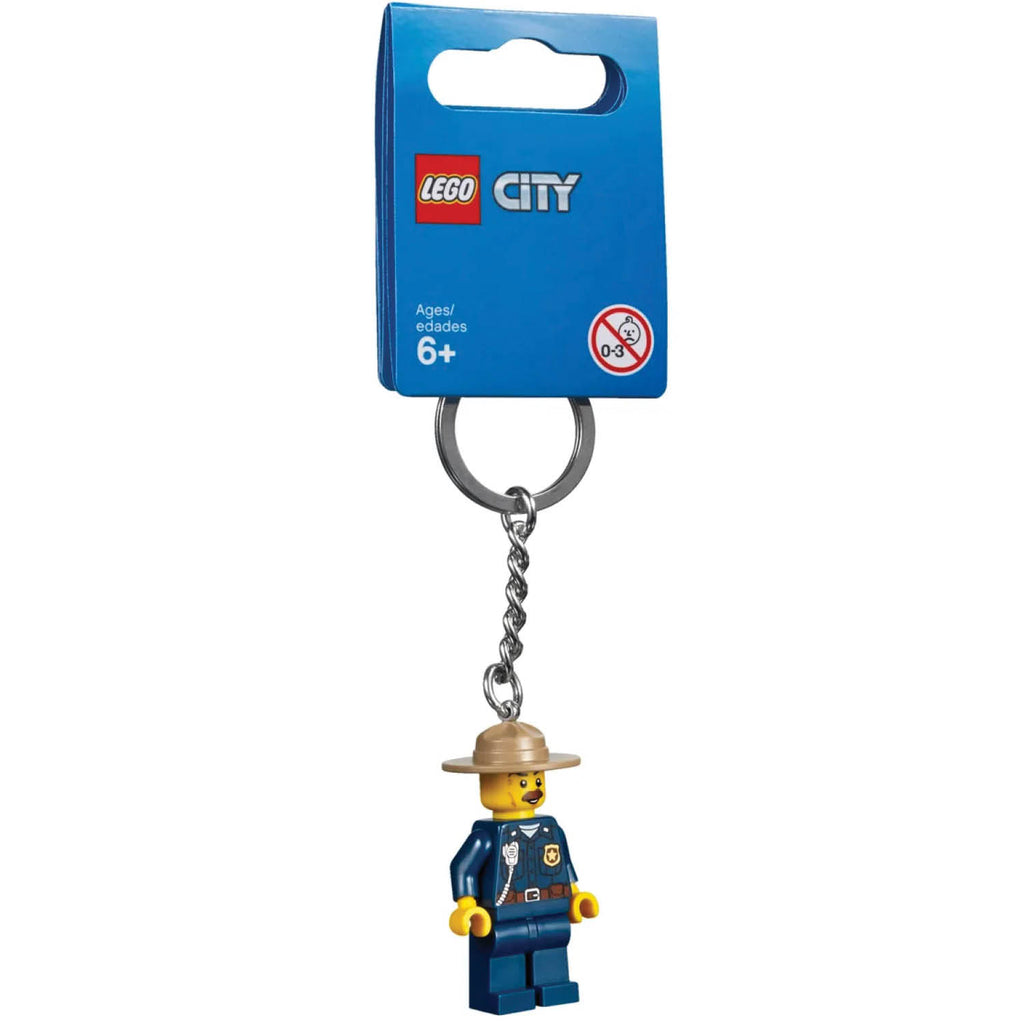 LEGO® City Mountain Police Keyring - Móc khóa Cảnh sát vùng núi - LEGO 853816 - Hình ảnh sản phẩm
