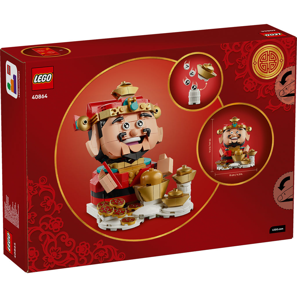 LEGO® Fortune Master - Mô Hình Lắp Ráp Thần Tài May Mắn - LEGO 40864 LEGO - ảnh 1 - LEGO Sets