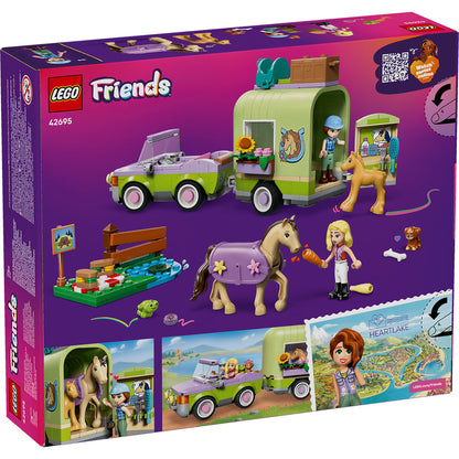LEGO® Friends Horse & Baby Foal Trailer - Đồ Chơi Lắp Ráp Xe Kéo Ngựa LEGO 42695 LEGO - ảnh 3 - Đồ chơi lắp ráp