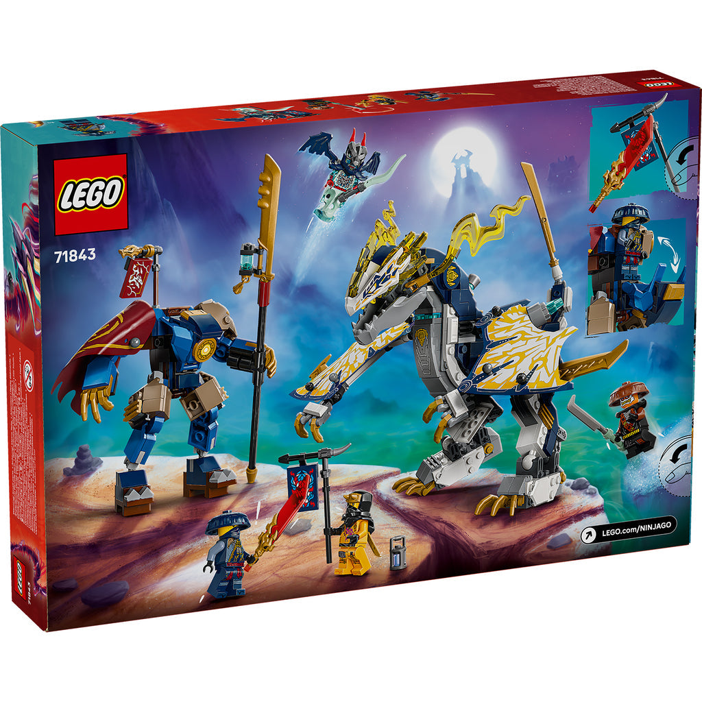 LEGO® NINJAGO® Rogue's Mech Dragon Rider - Đồ Chơi Lắp Ráp Rồng Và Robot 2 Trong 1 - LEGO 71843