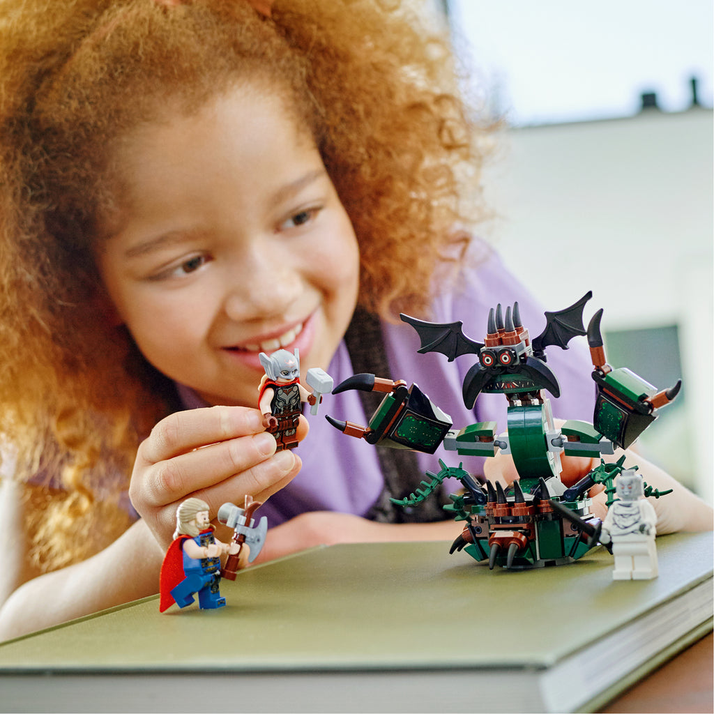 LEGO® Marvel Attack on New Asgard - Đồ chơi lắp ráp Siêu Anh Hùng - LEGO 76207 - Góc nhìn khác 3