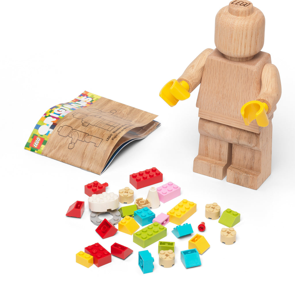 LEGO® Wooden Minifigure - Nhân Vật LEGO Bằng Gỗ Cao Cấp - LEGO 853967 - Góc nhìn khác 3