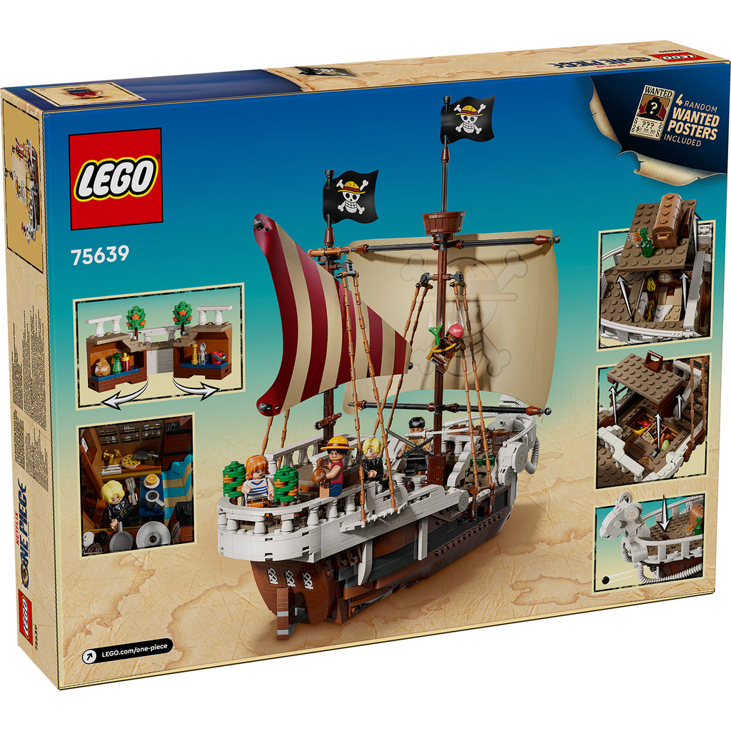 LEGO® ONE PIECE The Going Merry Pirate Ship - Mô Hình Tàu Hải Tặc LEGO 75639 AG LEGO® Certified Stores - ảnh 7 - LEGO Sets