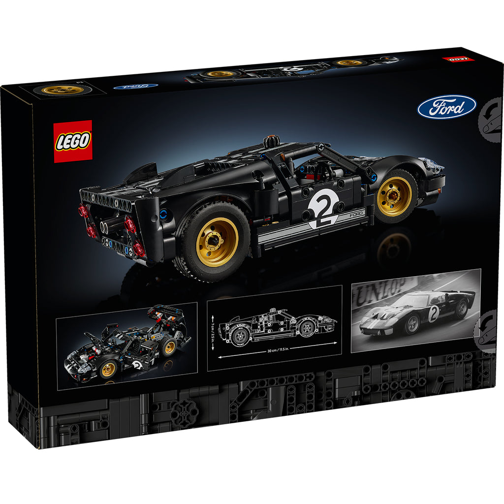 LEGO® Technic™ 1966 Ford GT40 MKII Race Car - Mô Hình Xe Đua Cổ Điển LEGO 42223 LEGO - ảnh 3 - LEGO® Technic™