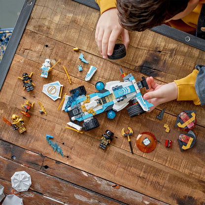 LEGO® NINJAGO® Zane’s Dragon Power Spinjitzu Race Car - Đồ chơi lắp ráp Xe đua Ninja - LEGO - Hình ảnh bổ sung 5