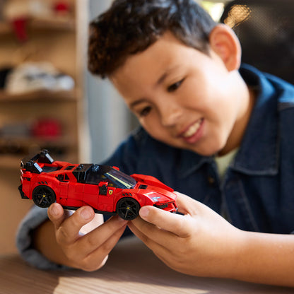 LEGO® Speed Champions Ferrari SF90 XX Stradale Sports Car - Đồ Chơi Lắp Ráp Xe Đua Siêu Xe Ferrari - Góc nhìn khác 3