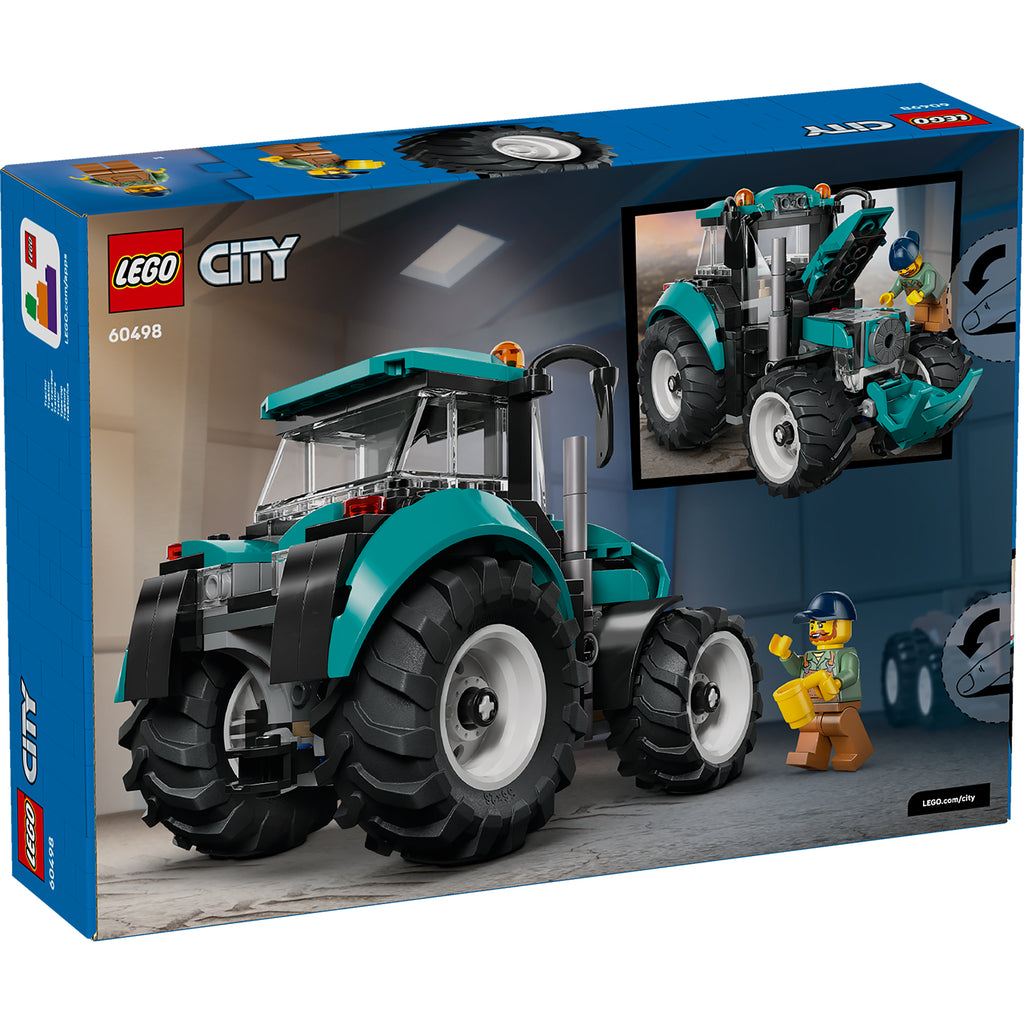 LEGO® City Farm Tractor - Đồ Chơi Lắp Ráp Xe Kéo Nông Trại - LEGO 60498 LEGO - LEGO® City