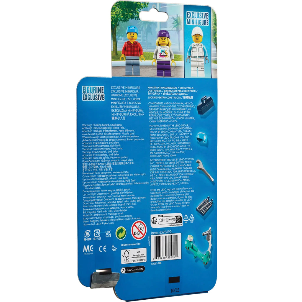 LEGO® City Electric Scooters & Charging Dock - Bộ Xe Điện & Trạm Sạc - LEGO 40526 - Góc nhìn khác 3