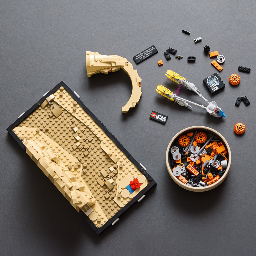 LEGO® Star Wars™ Mos Espa Podrace™ Diorama (75380) - Mô Hình Lắp Ráp Trưng Bày Chính Hãng LEGO - Góc nhìn khác 3