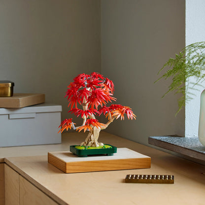 LEGO® Botanicals Japanese Red Maple Bonsai Tree - Mô hình Cây Phong Đỏ Nhật Bản - LEGO 10348 - Hình ảnh bổ sung 7
