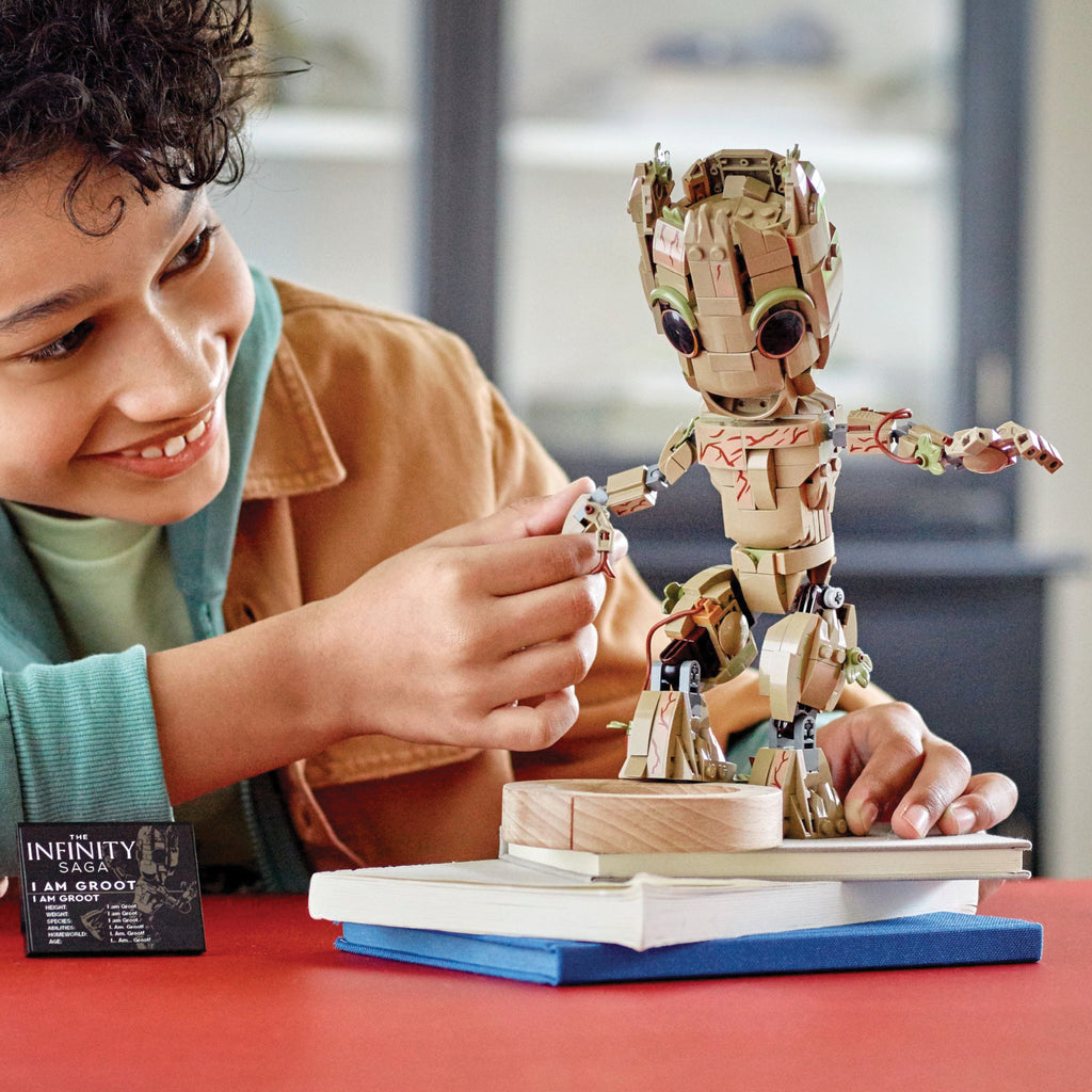 LEGO® Marvel I am Groot - Mô Hình Lắp Ráp Baby Groot - LEGO 76217 - Góc nhìn khác 3