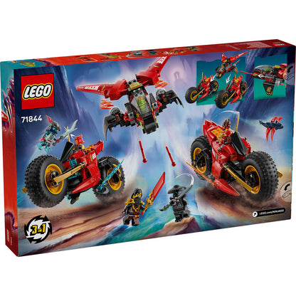 LEGO® NINJAGO® Ninja Combat Vehicle - Xe Chiến Đấu Ninja 3-trong-1 (71844)