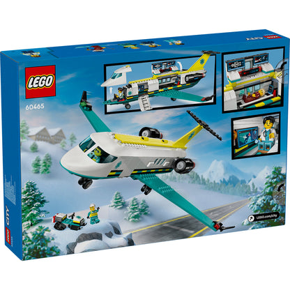 LEGO® City Emergency Air Ambulance Airplane - Đồ Chơi Lắp Ráp Máy Bay Cứu Thương - LEGO 60465 LEGO - ảnh 2 - Building Sets