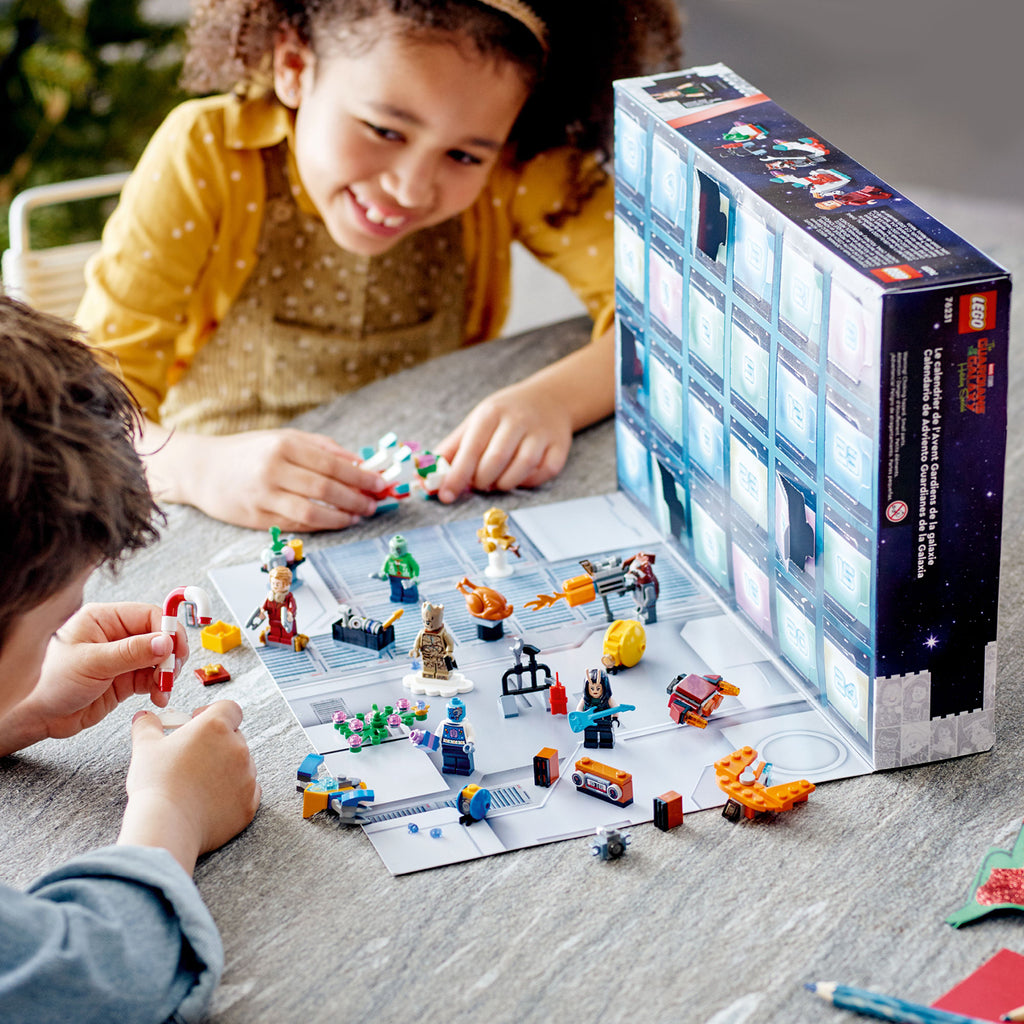 LEGO® Marvel Studios’ Guardians of the Galaxy Advent Calendar - Bộ Đồ Chơi Lịch Mùa Vọng Giáng Sinh - LEGO 76231 - Góc nhìn khác 3