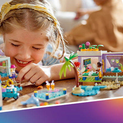 LEGO® Friends™ Vacation Beach House - Đồ chơi lắp ráp Biệt thự nghỉ dưỡng bãi biển - LEGO 41709 - Góc nhìn khác 3