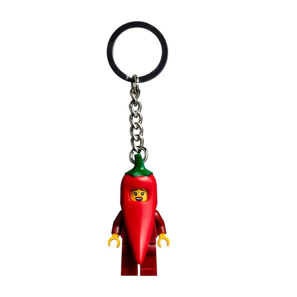 LEGO® Chili Girl Keyring - Móc Khóa Nhân Vật Cô Gái Ớt LEGO 854234 - Hình ảnh chi tiết 2