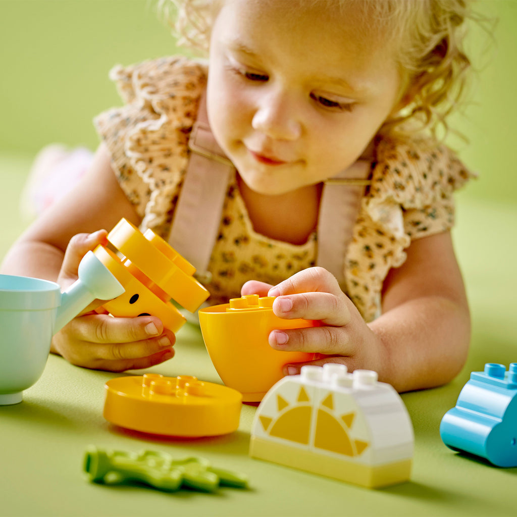 LEGO® DUPLO™ Growing Carrot Đồ chơi lắp ráp Củ cà rốt phát triển LEGO 10981 - Góc nhìn khác 3
