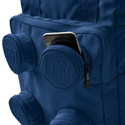 LEGO Signature Brick 2x2 Backpack - Earth Blue - Balo Gạch LEGO Cao Cấp - LEGO - Góc nhìn khác 3