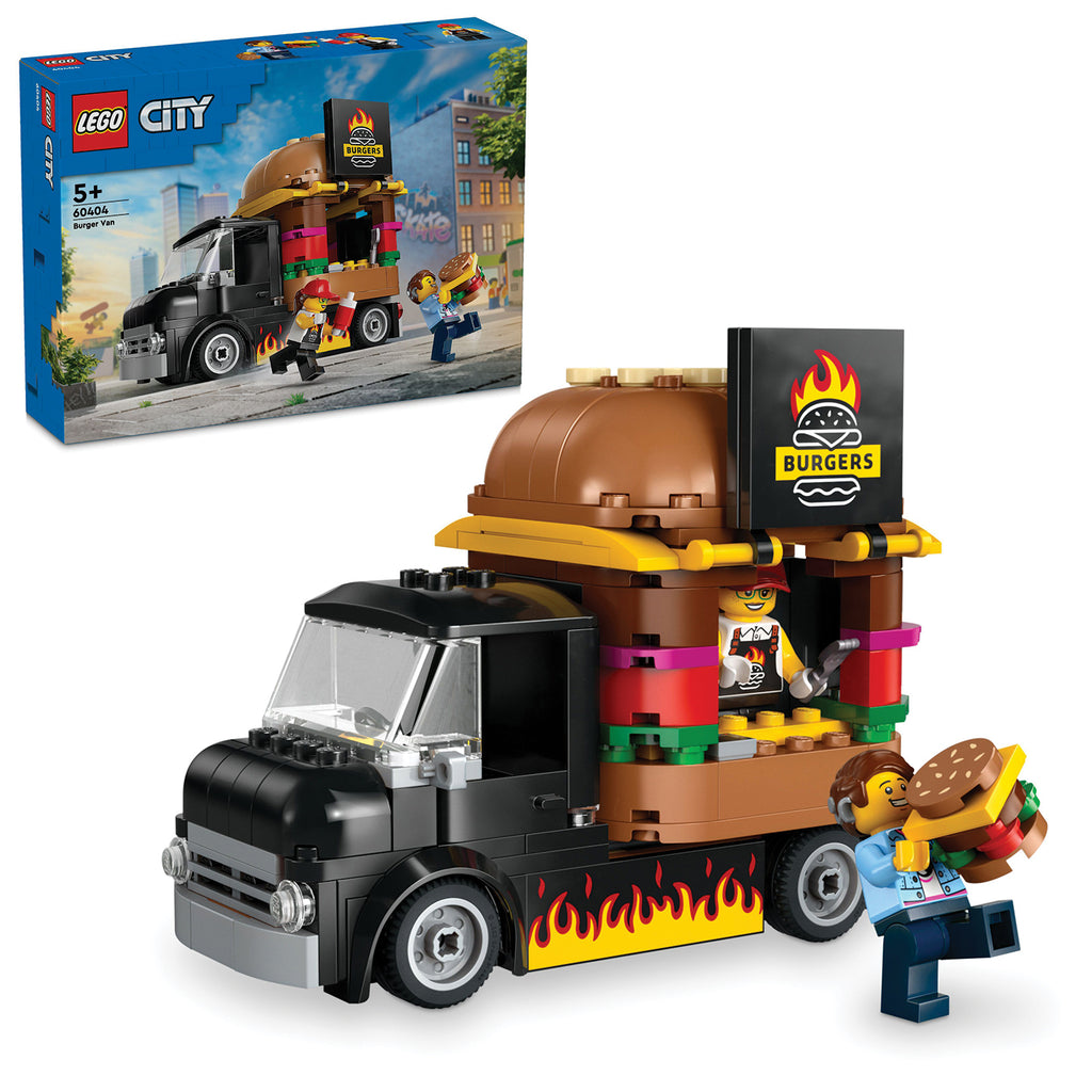 LEGO® City Burger Van - Xe Bán Burger Đồ Chơi Lắp Ráp - LEGO 60404 LEGO - ảnh 4 - LEGO