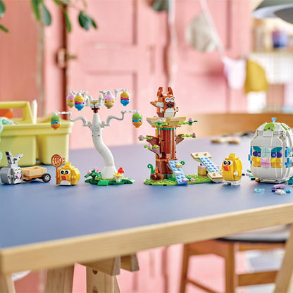 LEGO® Easter Bunny and Chick Egg Hunt - Đồ chơi lắp ráp Thỏ Phục sinh và Gà con - LEGO 40808 - Góc nhìn khác 3