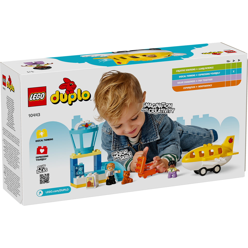 LEGO® DUPLO™ First Time at the Airport - Bộ Đồ Chơi Lắp Ráp Chuyến Bay Đầu Tiên - LEGO 10443