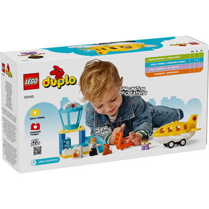 LEGO® DUPLO™ First Time at the Airport - Bộ Đồ Chơi Lắp Ráp Chuyến Bay Đầu Tiên - LEGO 10443