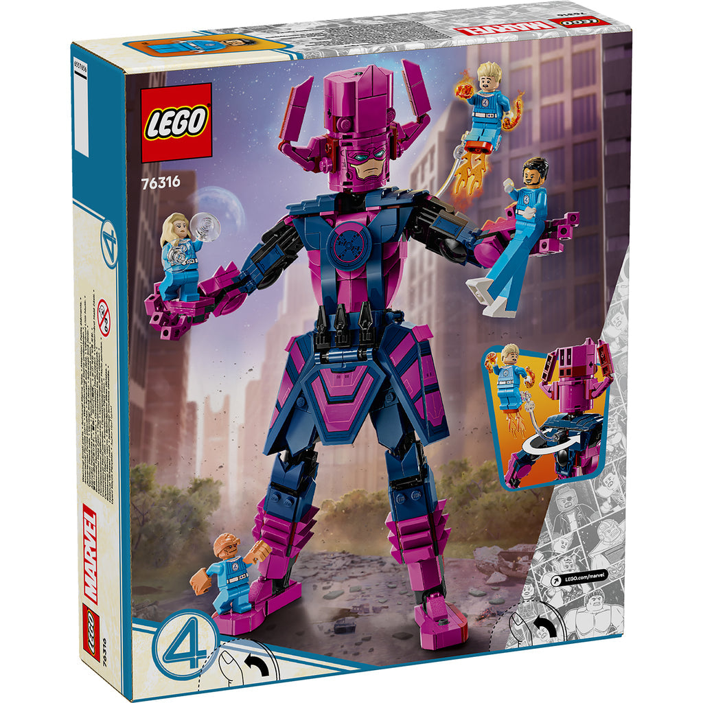 LEGO® Marvel Fantastic Four vs. Galactus Construction Figure - Bộ Lắp Ráp Siêu Anh Hùng LEGO 76316
