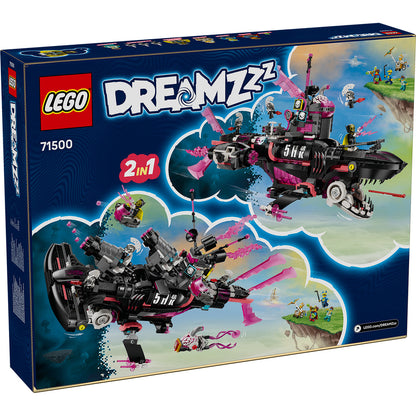 LEGO® DREAMZzz™ Nightmare Shark Submarine - Bộ Lắp Ráp Tàu Ngầm Cá Mập 2 Trong 1 (71500) LEGO - ảnh 2 - Lego Sets