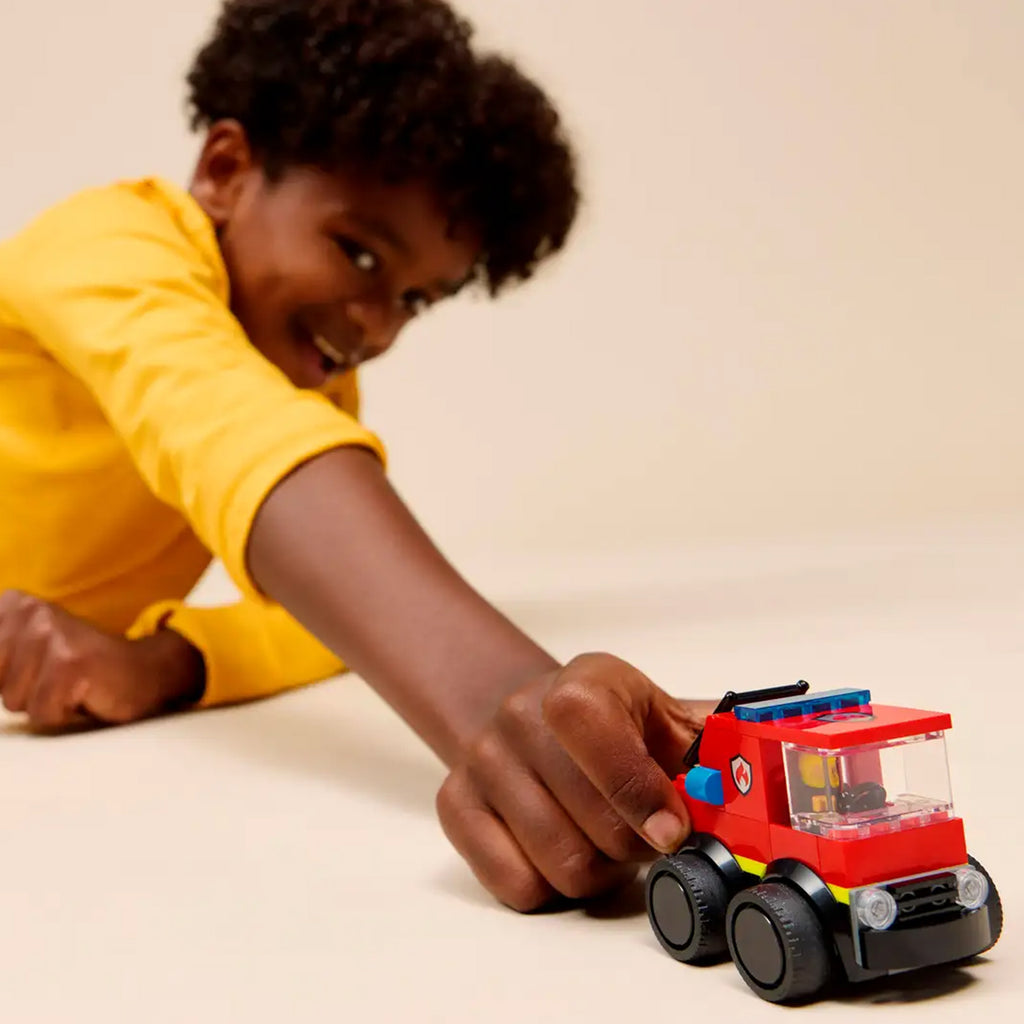 LEGO® City Rides – Fire Engine Đồ Chơi Lắp Ráp Xe Cứu Hỏa LEGO 60482 - Góc nhìn khác 3