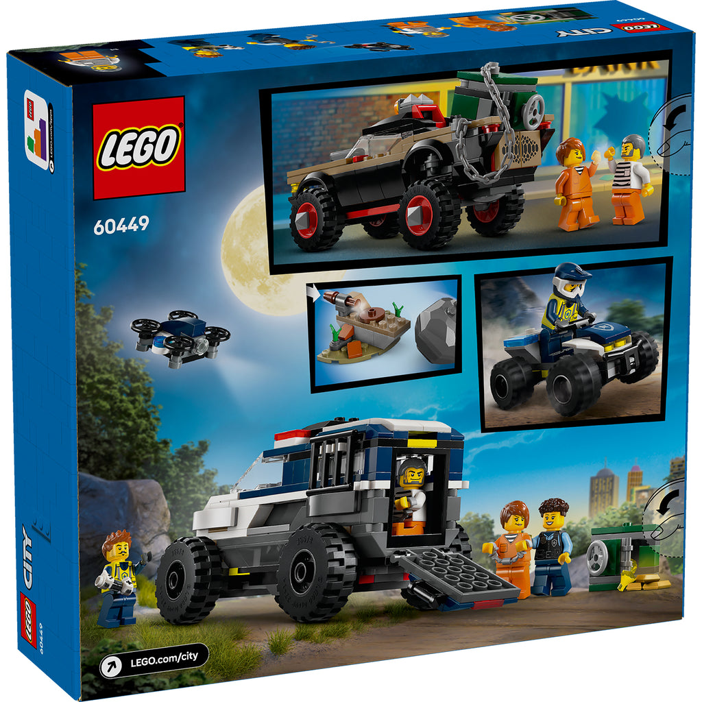 LEGO® City Off-Road Police Car Chase - Bộ Lắp Ráp Xe Cảnh Sát Địa Hình 60449 - LEGO LEGO - ảnh 2 - Lego