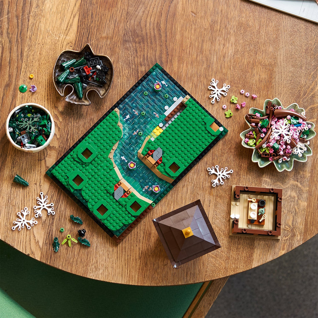 LEGO® ICONS™ Tranquil Garden - Mô hình Khu Vườn Nhật Bản - LEGO 10315 - Hình ảnh bổ sung 6