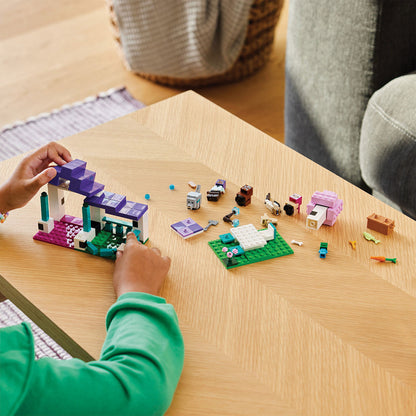 LEGO® Minecraft® The Animal Sanctuary - Bộ Lắp Ráp Khu Bảo Tồn Động Vật - LEGO 21253 - Góc nhìn khác 3
